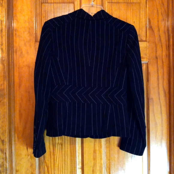 Pin Stripe Suit Jacket - Picture 3 of 5